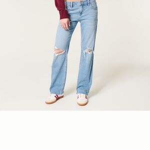 Classic Distressed Womens Hollister Jeans